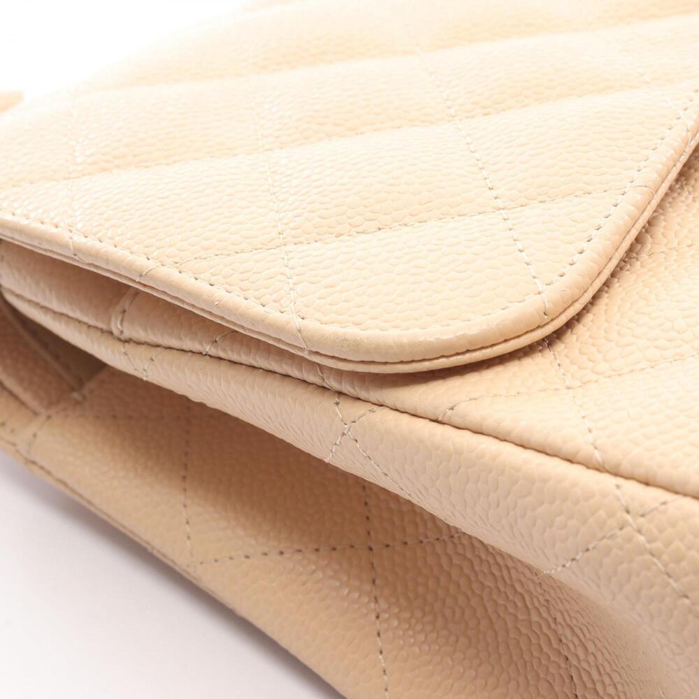 Chanel 30 Classic Large Double Flap Shoulder Bag/Handbag, Caviar Leather (Gra... - Picture 7 of 11
